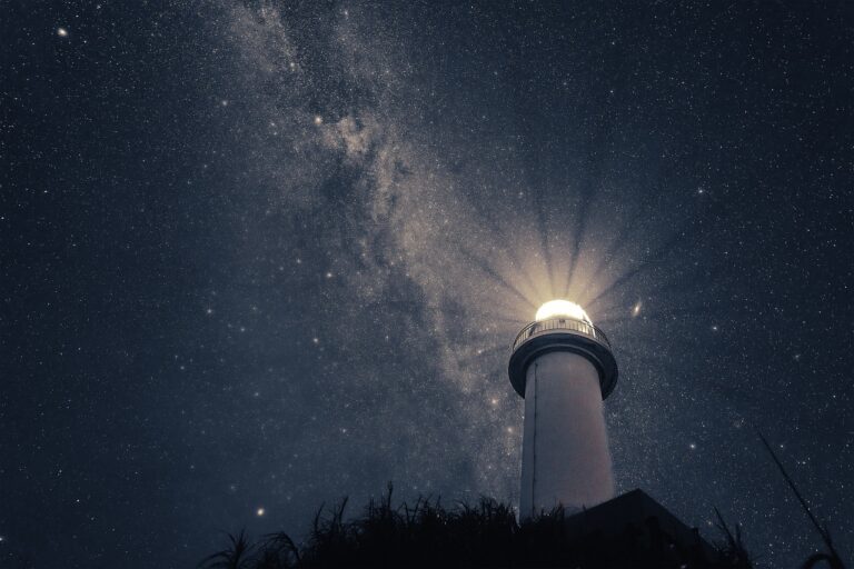 lighthouse, starry sky, universe-6785763.jpg